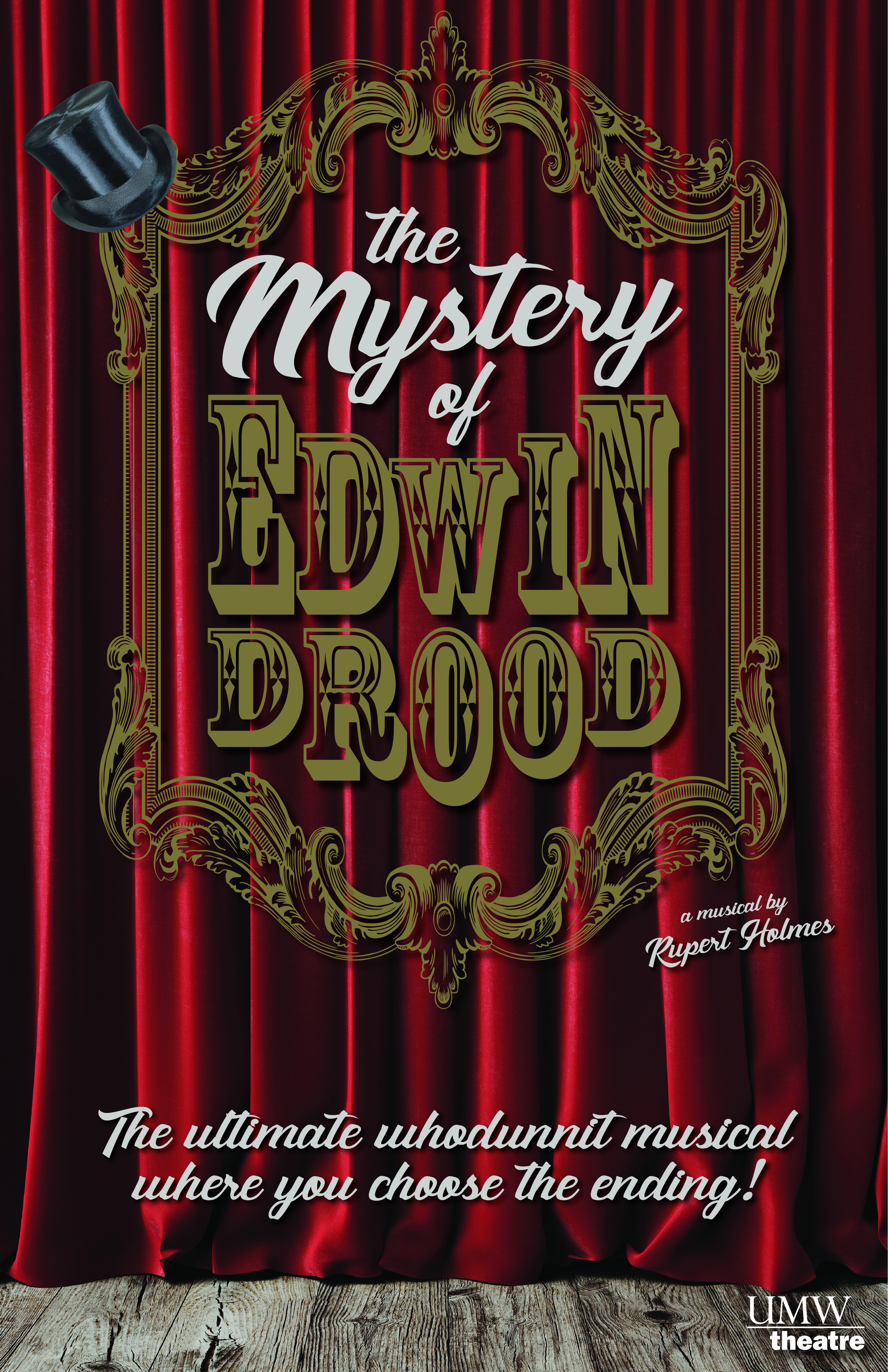 by Rupert Holmes directed by Gregg Stull scenic design by Julie Hodge lighting design by Jason Arnold music direction by Chris Wingert costume design by Kevin McCluskey sound design by Tony Angelini Nov 3- 20, 2016